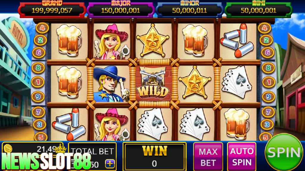 Nikmati keseruan dalam permainan slot online Money Bang Bang dari Slot88 yang menggunakan tema koboi yang memadukan unsur aksi dan peluang kemenangan besar dengan latar suasana Wild West yang penuh ketegangan, game ini menyuguhkan pengalaman bermain yang seru dan menegangkan sekaligus menguntungkan.